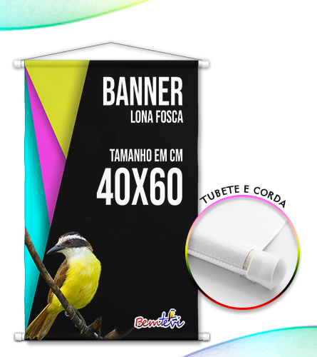 Banner 40X60cm